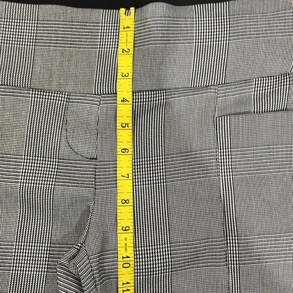 NWOT Apt. 9 Pull On Stretch Ankle Pants Black White Plain S - Picture 11 of 16